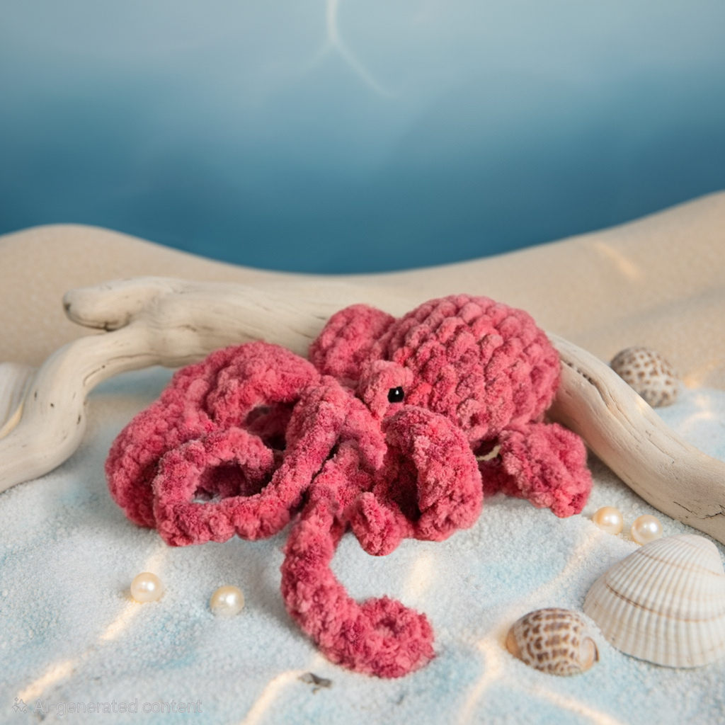 Nautilus the Octopus Crochet Pattern - No Sew | Digital PDF