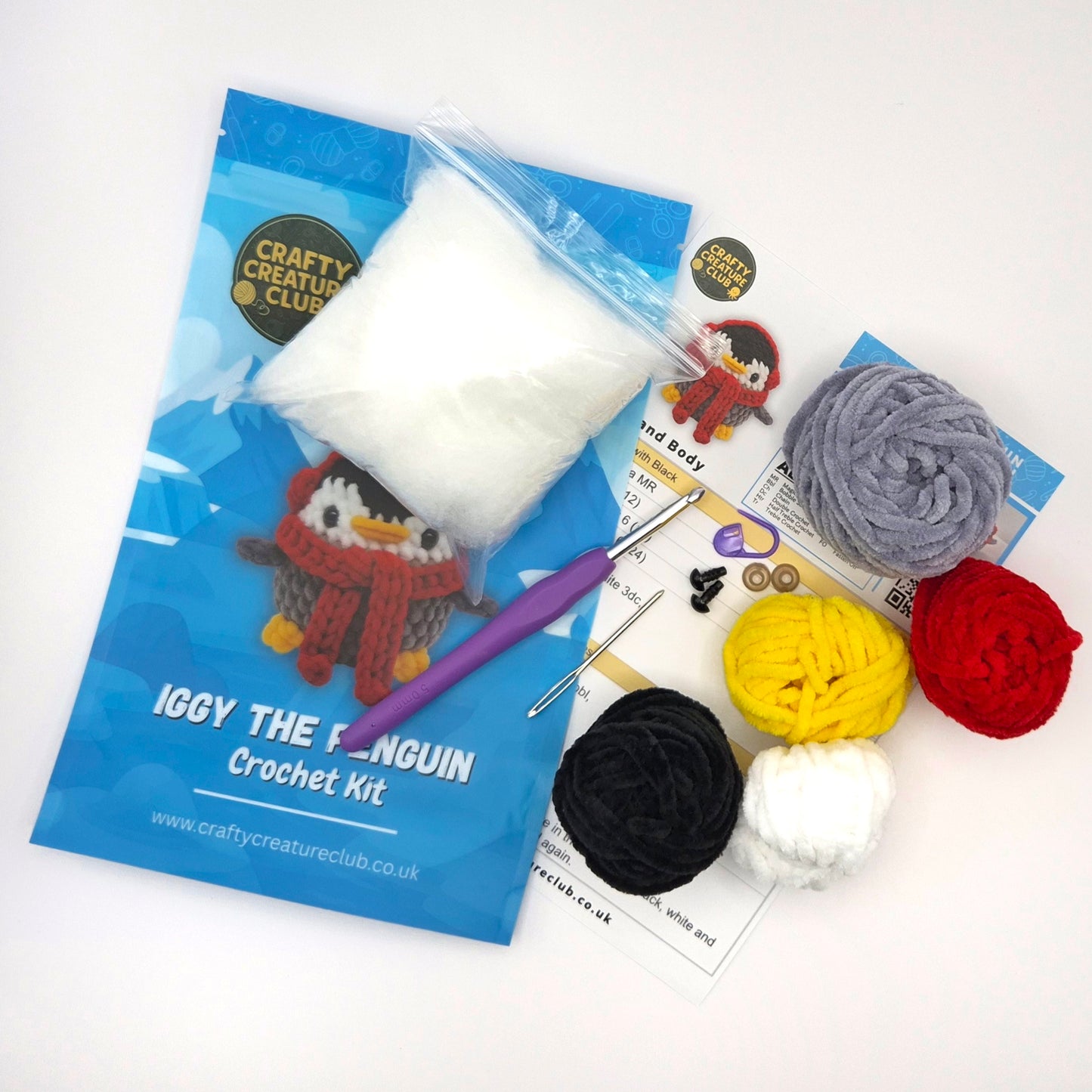 Iggy the Penguin - Crochet Kit