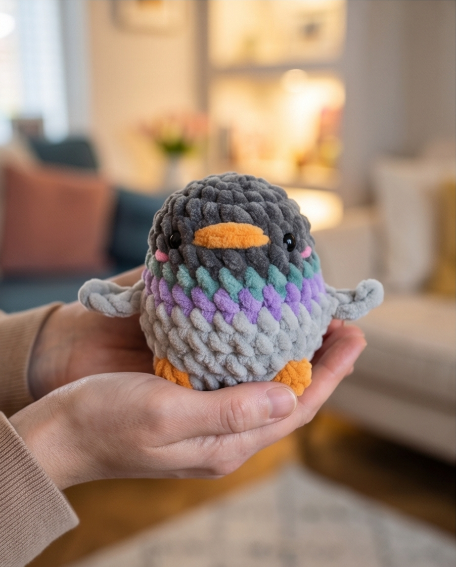 Chubby Birds Bundle Crochet Pattern - No Sew | Digital PDF Download