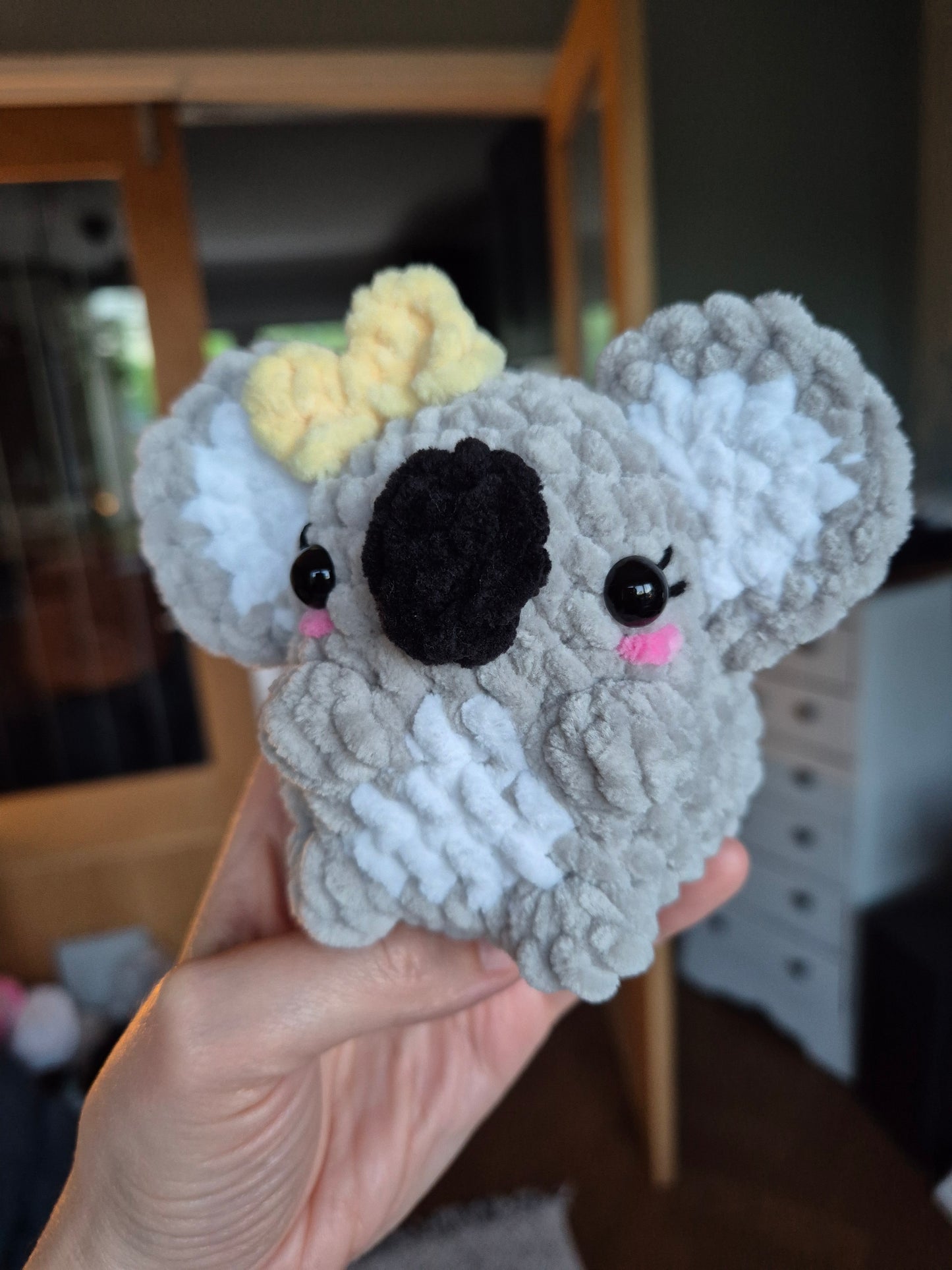 Chubby Koala Crochet Pattern | Amigurumi | Digital PDF Download