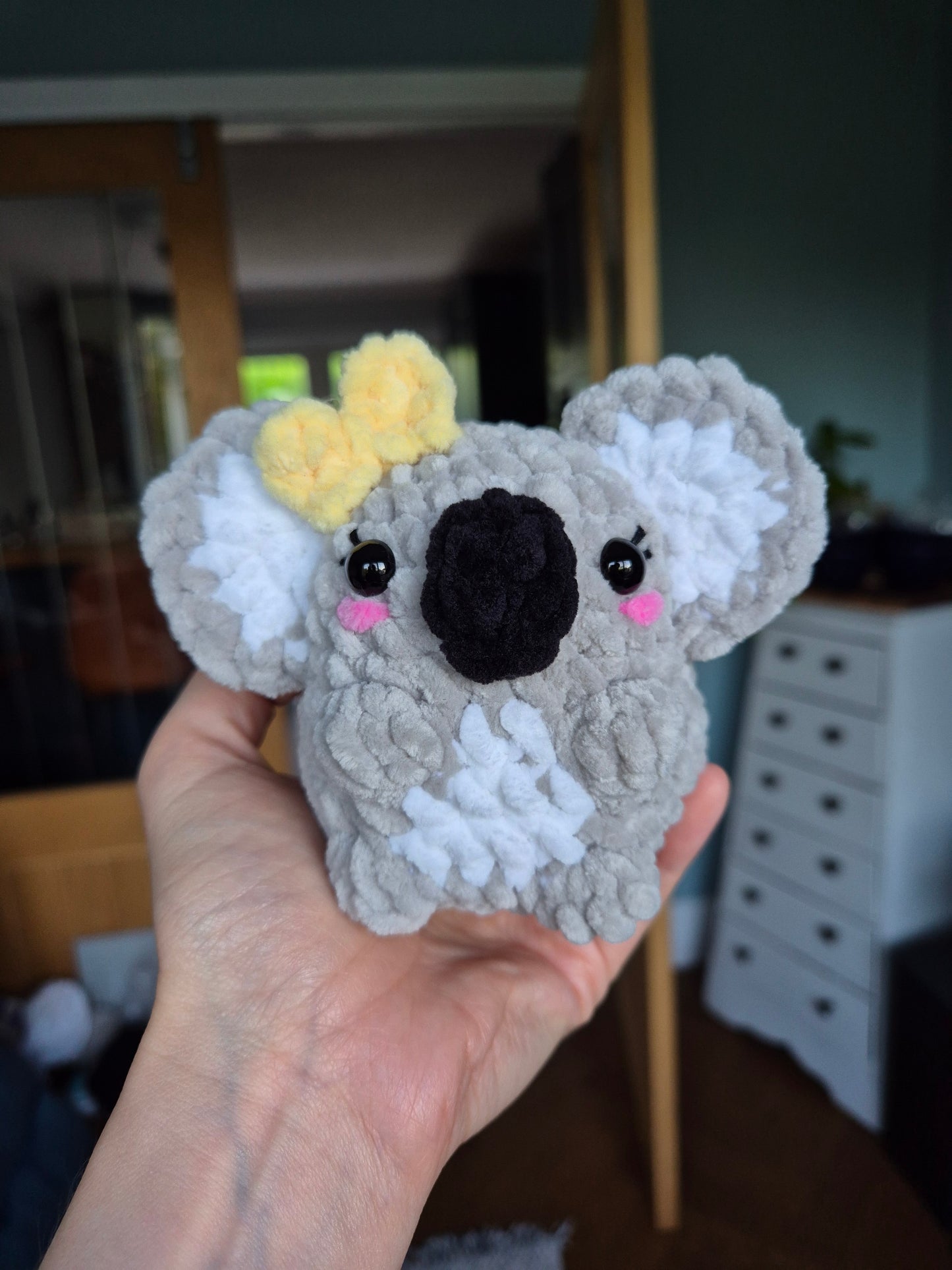 Chubby Koala Crochet Pattern | Amigurumi | Digital PDF Download