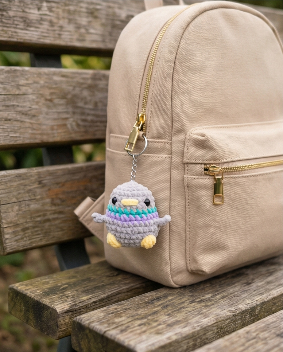 Chubby Pigeon Crochet Pattern - No Sew | Digital PDF Download