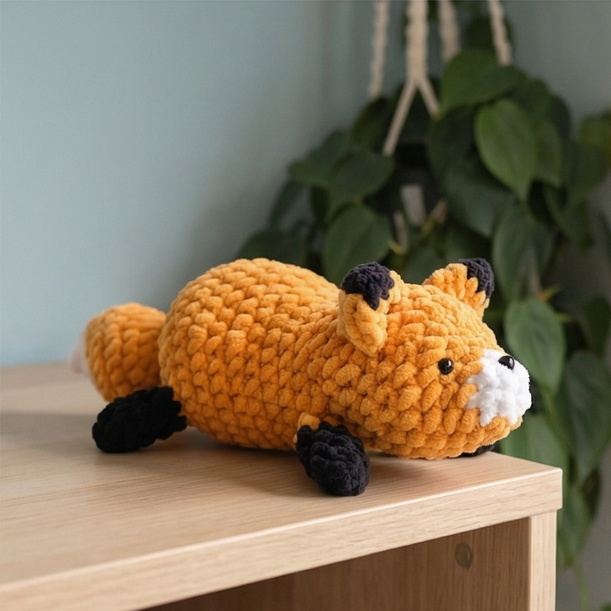 No Sew Fox Crochet Pattern PDF | Hawthorn the Fox Amigurumi Pattern