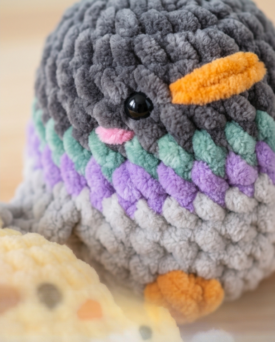 Chubby Birds Bundle Crochet Pattern - No Sew | Digital PDF Download