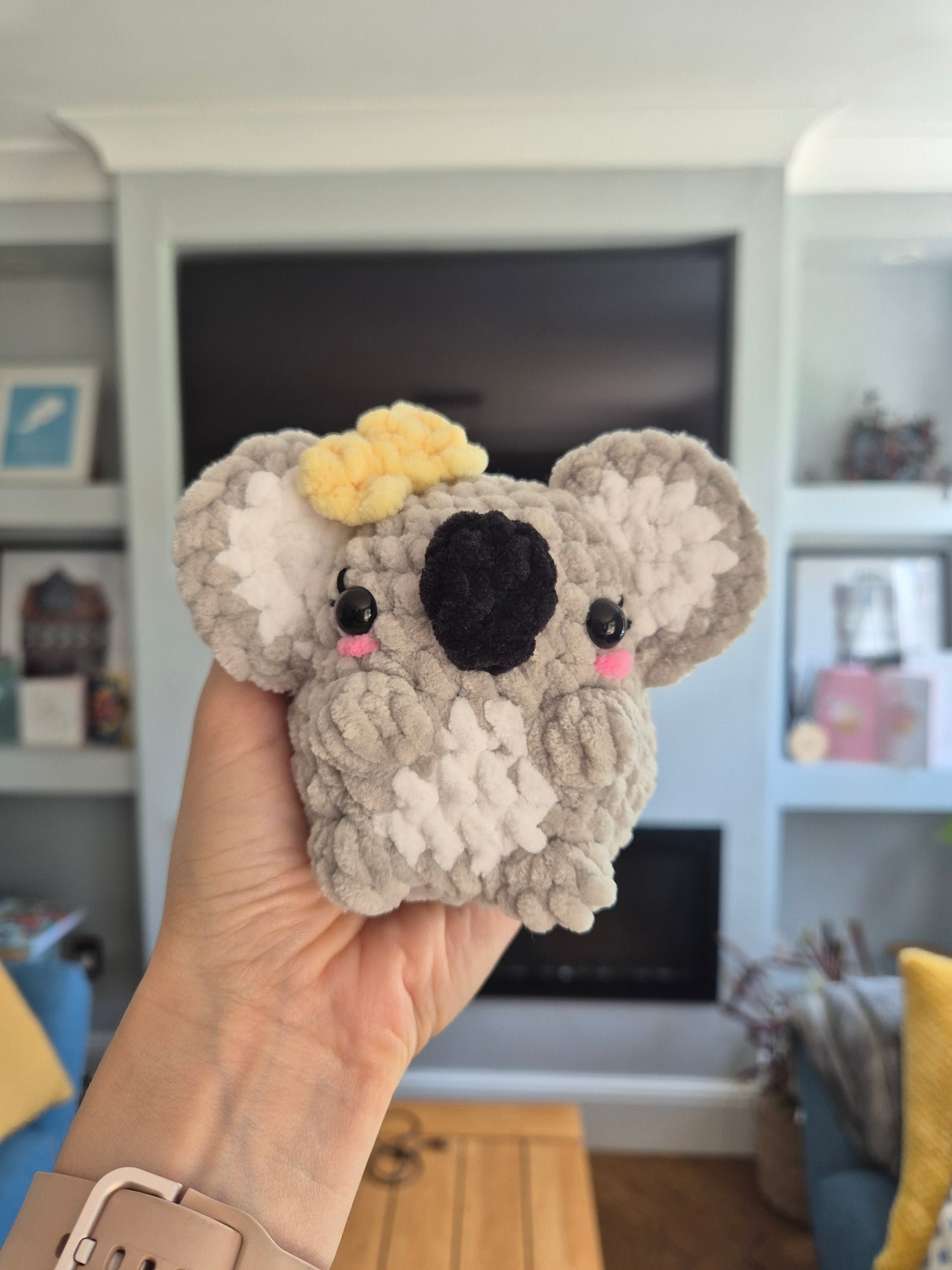 Chubby Koala Crochet Pattern | Amigurumi | Digital PDF Download